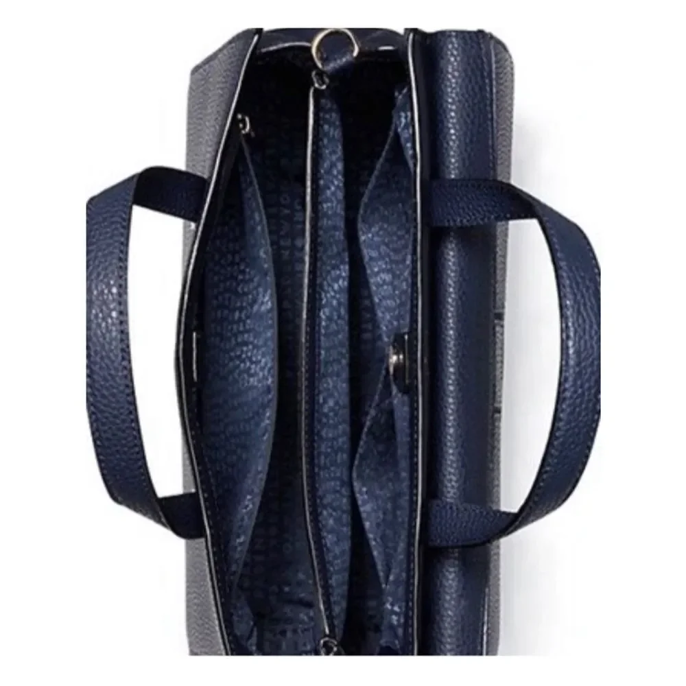 Kate Spade Chantal Bridge black leather bow satchel bag